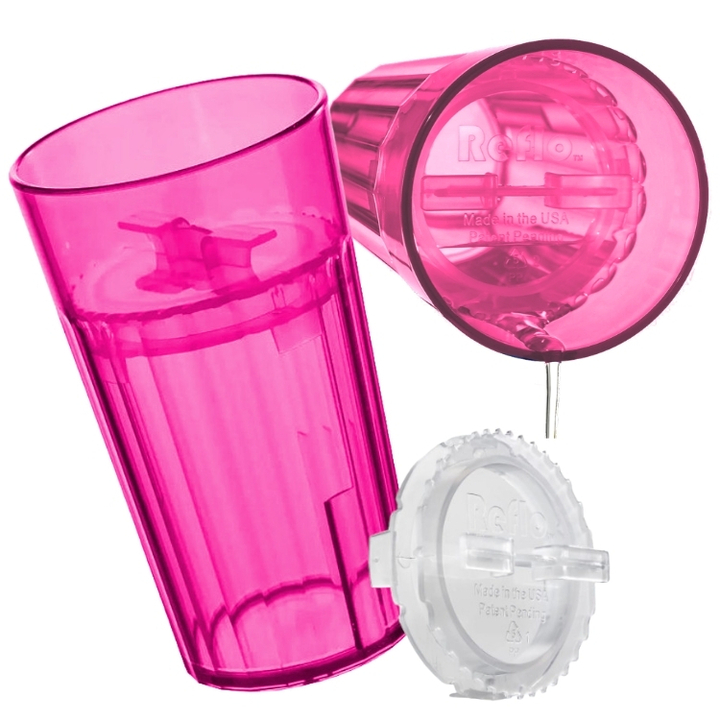 Reflo Smart Cup Unbreakable Pink